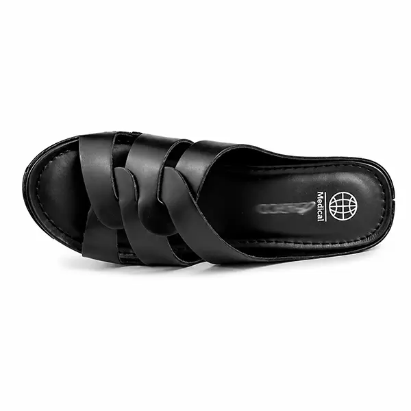 Sandale componse Confort pour femme 1006 noir  miniature